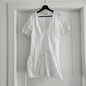 Zara White Mini Dress